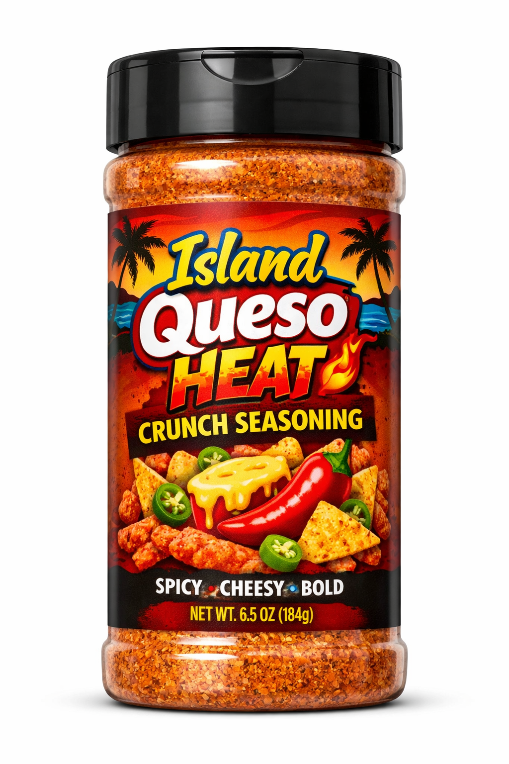 Island Queso Heat Crunch