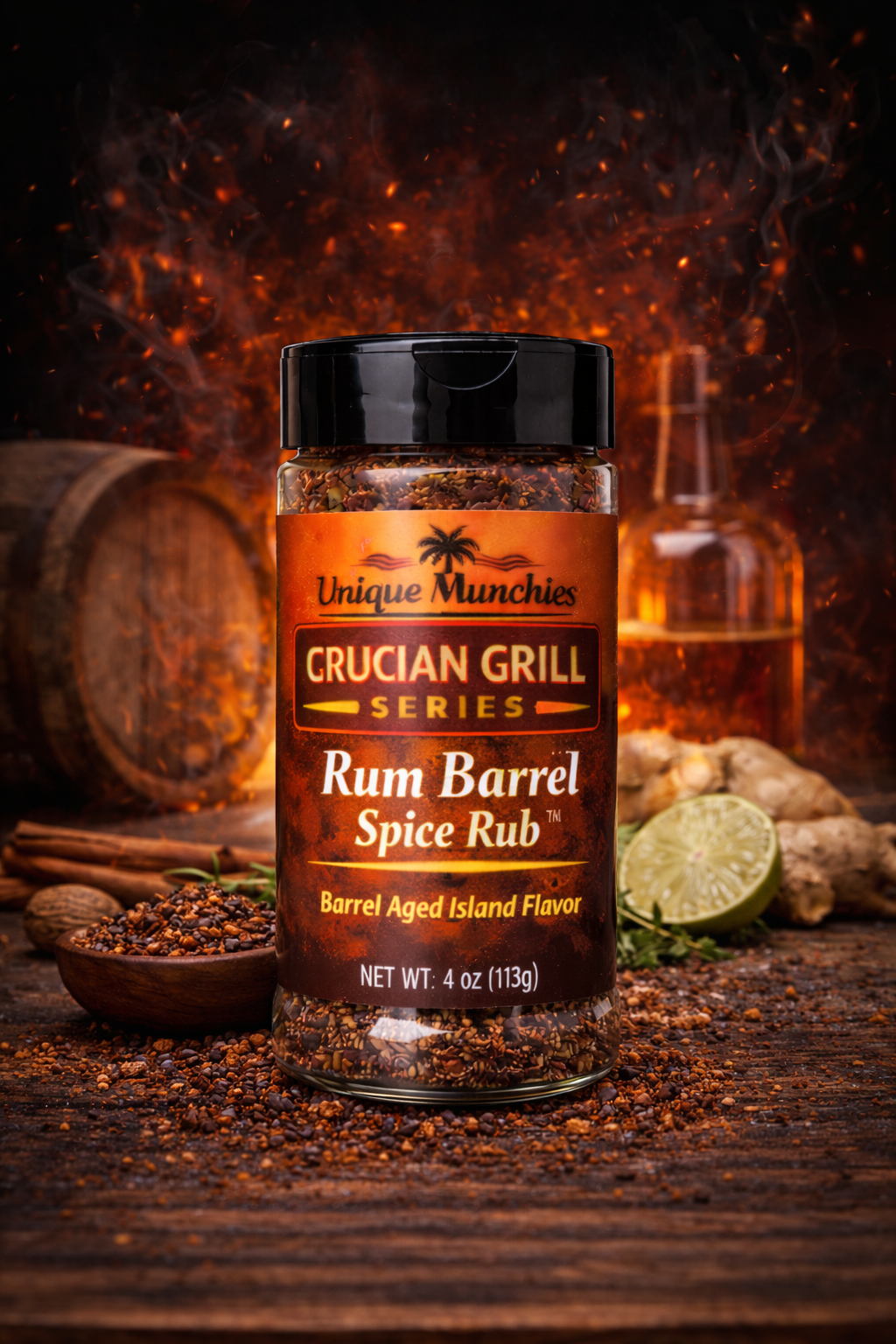 Rum Barrel Spice Rub